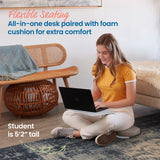 ECR4Kids The Surf Portable Activity Lap Desk with Cushion