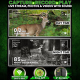 M. A. C.® 4K Trail Camera equipped 48MP Resolution, 0.2s Trigger Speed, 2" TFT Display, IP65 Waterproof, Game Camera with Night Vision Perfect for Wildlife, Home Security & Hunting The Men's Authority