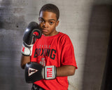 Title Boxing Classic Leather Super Bag Gloves 2.0, Black/White/Red, X-Large Title Boxing