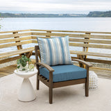 Outdoor Deep Seat Cushion Set (4-Pack), 24 in x 24 in, Weather-Proof, Rain-Proof, Fade Resistant Patio Cushion for Chair