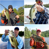 PLUSINNO Fishing Rod and Reel Combos -24 Ton Carbon Fiber Telescopic Fishing Pole - Spinning Reel 12 +1 Shielded Bearings Stainless Steel BB-Free Carrier Bag Case, Travel Saltwater Freshwater Fishing PLUSINNO