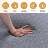MLILY EGOHOME 14 Inch King Mattress, Copper Gel Memory Foam Mattress for Pain Relief, Therapeutic Mattress in a Box, CertiPUR-US Certified, Fiberglass Free Medium Mattress, Black