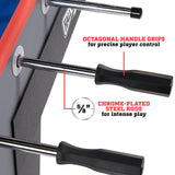 Hall of Games 56" Arcade Foosball Table, Black/Grey
