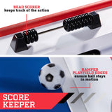 Hall of Games 56" Arcade Foosball Table, Black/Grey