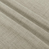Macochico 150”Wx96”L Pinch Pleated Sliding Door Curtains with Hooks and Tieback, Natural Linen Drapes for Patio Doors Living Room Bedroom Home Office Divider with Tieback, Khaki, 1 Panel