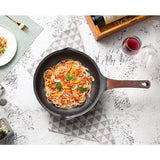 Nonstick Deep Frying Pan Skillet with Lid, 11in/5Qt Saute Pan, German 3C+ Ceramic Coating Technology, Heat Indicator, Induction Compatible Vinchef