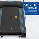 XTERRA Fitness TR260 Folding Smart Treadmill, 250 LB Weight Capacity, 2.25HP Motor, Multiple Levels of Incline, 12 Preset Programs, XTERRA+ Fitness App Included with Purchase