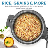 60-Cup (Cooked) (30-Cup UNCOOKED) Commercial Rice Cooker, Stainless Steel Exterior (ARC-1130S), Silver AROMA