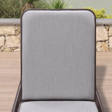 PURPLE LEAF 1 Piece Patio Chaise Lounge Luxury Heavy-Duty Coffee