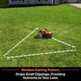 LawnMaster OcuMow™ VBRM601YCM MAX Perimeter Wire Free Robot Lawn Mower Cuts Small Lawns 2000-3500 Square Feet