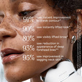 NUFACE Trinity+ Facial Massager + Lip & Eye Attachment - FDA-Cleared Face Sculpting Tool, Targeted Lift for Brows, Eyes & Lips, Reduces & Smooths Smile, Fine Lines - Microcurrent Facial Device