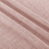 Macochico Extra Wide Pinch Pleated Linen Curtains for Sliding Door Patio Doors with Tieback, Natural Living Room Bedroom Curtain Privacy But Let Light in, 120”Wx96”L, Coral, 1 Panel