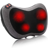 Back and Neck Massager with Heat, Deep Tissue Kneading, Electric Massage Pillow Papillon