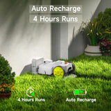 BESTMOW Robot Lawn Mower — 1.5 Acre Ultra Quiet Self Charging Robot Mower, Up to 4 inches Cutting Height, Robotic Lawn Mowers with RTK+4 Eye Vision, Mapping and Anti Theft tech, APP Control