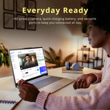 Lenovo IdeaPad Slim 3i 15.6" FHD Laptop, Intel Core 3 N355,8GB LPDDR5 RAM, 1.12TB Storage(128GB UFS+1TB Docking Station Set), Intel Graphics, Wi-Fi 6, Camera Privacy Shutter, Win 11 Pro, Arctic Grey