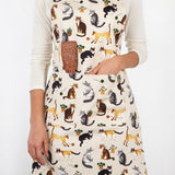 Now Designs Cat Collective Chef's Kitchen Apron, 28 x 32 in