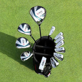 PGM Men's Left Handed Complete Golf Club Sets - 12 Pieces | Graptlite Shaft PGM