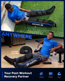 EaseZen Leg Compression Massager for Circulation and Pain Relief, Leg Recovery Compression System for Fast Recovery of Foot, Calf and Thigh, Relieve Edema, Reduce Muscle Fatigue