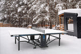 KETTLER Outdoor 15 Table Tennis Table 4-Player Bundle