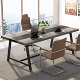Tribesigns 6FT Rectangle Conference Table, 70.87L x 33.46W x 29.92H Inches Meeting Table for Conference Room