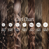 HOT Tools 24K Gold Professional 1 1/2" Extended Barrel Curling Iron with Clamp for Bouncy Curls, Faster Styling, Less Damage & Long-Lasting Results