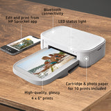 4x6" Wireless Instant Photo Printer – Wi-Fi, Premium Dye Sublimation, Compact HP