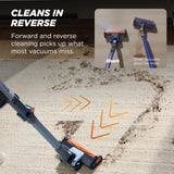 Shark PowerDetect Speed Clean & Empty | Cordless Stick Vacuum Cleaner with Auto-Empty | Lightweight & Rechargeable Handheld Vacuum | Carpet, Hard Floors & Pet Hair | 60-Min Runtime | Ice Blue | IA3241