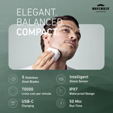 Panasonic ARC5 Palm-Sized Foil Shaver, Powerful Travel Electric Razor for Men