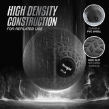 Yes4All Slam Balls, 10-40lb Medicine Ball Weight, Durable PVC Sand Filled Workout Dynamic Medicine Ball for Core Strengthen Yes4All