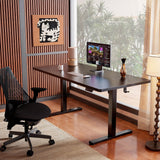 ErGear Height Adjustable Electric Standing Desk, 55 x 28 Inches Sit Stand up Desk, Memory Computer Home Office Desk