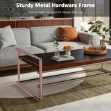 48.42" Convertible Lift Top Coffee Table, Flip Top Reversible Table