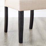 Roundhill Furniture Leviton Urban Style Dark Washed Wood Dining Set