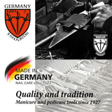 3 Swords Germany - brand quality 8 piece manicure pedicure grooming kit set for professional finger & toe nail care scissors file clipper fashion leather case in gift box, Made by 3 Swords (09218)