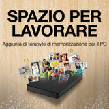 Portable 5TB External Hard Drive HDD – USB 3.0 for PC, Mac, PS4, & Xbox - 1-Year Rescue Service (STGX5000400), Black Seagate