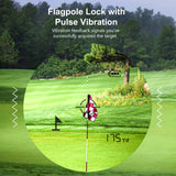 PEAKPULSE Golf Laser Rangefinder for Golf Range Finder Distance Finder with Slope Mode, Flag Pole Locking Vibration