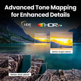 BenQ W2720i | 4K UHD 2500lm LED Smart Home Theater Projector with AI Picture, DCI-P3, HDR, Delta E < 3