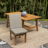 Arden earthFIBER Outdoor Dining Chair Cushion, 20 x 20, Rain-Proof, Fade Resistant