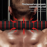 Fitvids 60LB 2-in1 Portable Changeable Dumbbell and Barbell Kettlebell Set With Adjustable Weights Fitvids