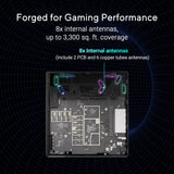 Asus ROG STRIX GS-BE18000 Wireless Router 2.5 Gigabit Ethernet, (Router 2.5 Gigabit Ethernet Tri-Band (2.4 Ghz / 5 Ghz / 6 Ghz) Black) (Renewed)