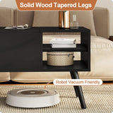 ALINE FURNITURE Black Lift Top Coffee Table, 40" Lift Up Coffee Tables