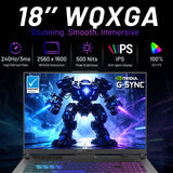 ASUS ROG Strix G18 18" WQXGA 240Hz Gaming Laptop, AMD Ryzen 9 9955HX, GeForce RTX 5070 8GB GDDR7, 64GB DDR5, 3TB Storage (2TB SSD+1TB Docking Station), RGB Backlit Keyboard, Wi-Fi 6E, Win 11, Gray