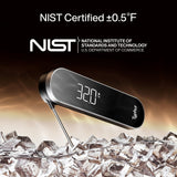 Core 0.5 Sec Instant Read Meat Thermometer for Cooking, Professional Meat Thermometer Digital with IP67 Waterproof. Typhur