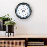 La Crosse Technology Atomic Wall Clock, Metal, 10" (404-54667)