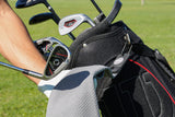 Playing It Forward Magnetic Golf Towel for Golf Bags with Clip for Men & Women, Waffle Weave Microfiber Towel, Set of 2