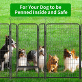 Kfvigoho Dog Playpen Outdoor Extra Wide 16 Panels Heavy Duty Dog Fence 50"