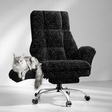 Big and Tall Office Chair, Flip Armrests for Pets & Cross Legged Sitting