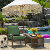 Arden Outdoor Deep Seat Cushion Set (2-Pack), 22 in x 24 in, Weather-Proof, Rain-Proof
