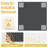 Large Cork Board for Walls 20 Pack Bulletin Board with 100 Adhesive Tabs