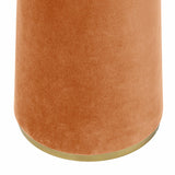 Tov Furniture Graham Terracotta Velvet Floor Lamp