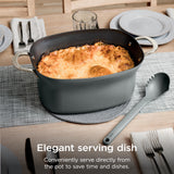 Ninja® 14-in-1 PossibleCooker™ PRO | 8.5qt, Sous Vide, Proof, Bake, & Steam Multicooker | Slow Cooker, Dutch Oven | Glass Lid & Integrated Spoon | Nonstick, Oven Safe Pot 500°F | Sea Salt Gray |MC1001